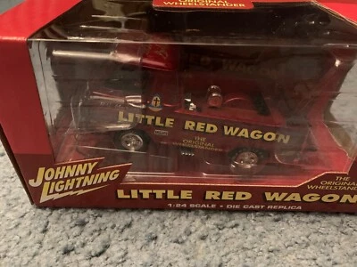 NEW LITTLE RED WAGON BILL MAVERICK GOLDEN JOHNNY LIGHTNING SIGNED DODGE TRUCK - Image 1 of 3