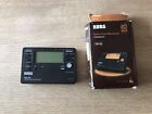 KORG TM 50 Combo Instrument Tuner and Metronome - Tested Working