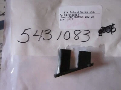 5431083 NOS POLARIS CAP,BUMPER,LH 1989-1995 RXL SPORT XCR ULTRA RMK TRAIL SKS Foto 1 de 4