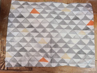 West Elm "Geometric Triangles" Standard Pillow Sham - Image 1 of 2