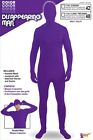 Forum N Disappearing Man Solid Color Body Suit Costume, Purple- Size Standard 42