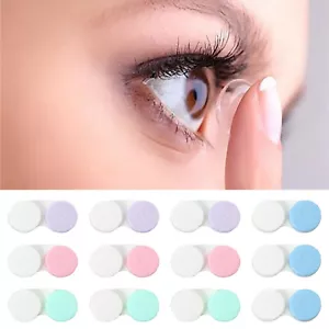 12PCS Colorful Contact Lens Case Immersion Kit Leak Proof Packaging - Picture 1 of 20