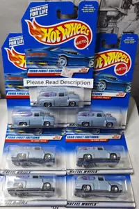 1999 Hot Wheels First Editions 1956 56 Ford Panel Delivery Truck Lot x 7 READ - Picture 1 of 7