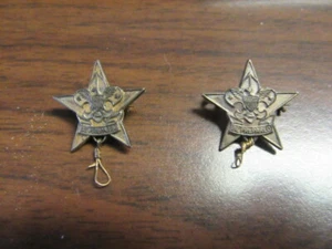 Alfileres Star Rank, captura cruda enganchada, lote de 2 TH2 de 1920 - Imagen 1 de 2
