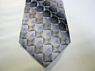 Van Heusen blue gray Silk Tie 57 x 3.75 Necktie 15448 - Image 1 of 3