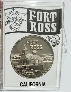 Vintage Fort Ross California Token Medallion - Picture 1 of 5