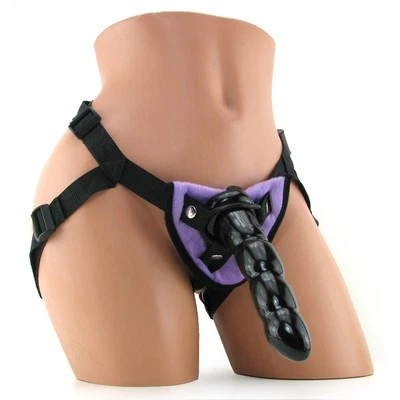 Fetish Fantasy Vibrador Correa Set 7" Multi-Velocidad Consolador Dong Foto 1 de 4