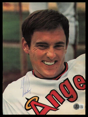 Nolan Ryan Signed 8x11 Magazine Page California Angels Beckett #BM37321 - Image 1 of 3