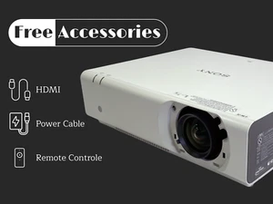 5000 Lumens 3LCD Projector for Sharp, Professional Presentations WUXGA Full HD - Picture 1 of 12