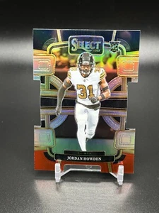Jordan Howden Rookie Card 2023 Panini Select Red Black Prizm Die-Cut #70 New - Picture 1 of 2