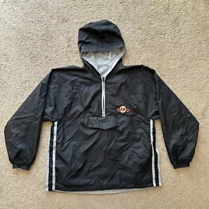 San Francisco Giants Windbreaker Mens Large Genuine Stuff Hood Jacket Pockets - Picture 1 of 12