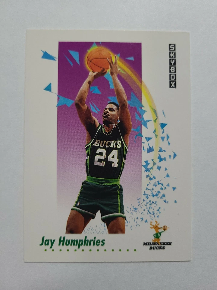 JAY HUMPHRIES 1991-92 SKYBOX BASKETBALL CARD # 158 E5638 - Image 1 of 1