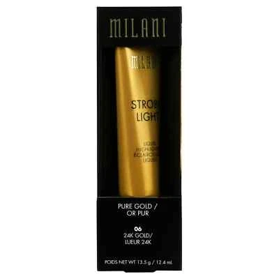MILANI Strobelight Liquid Highlighter 06, 24K Glow - Image 1 of 3