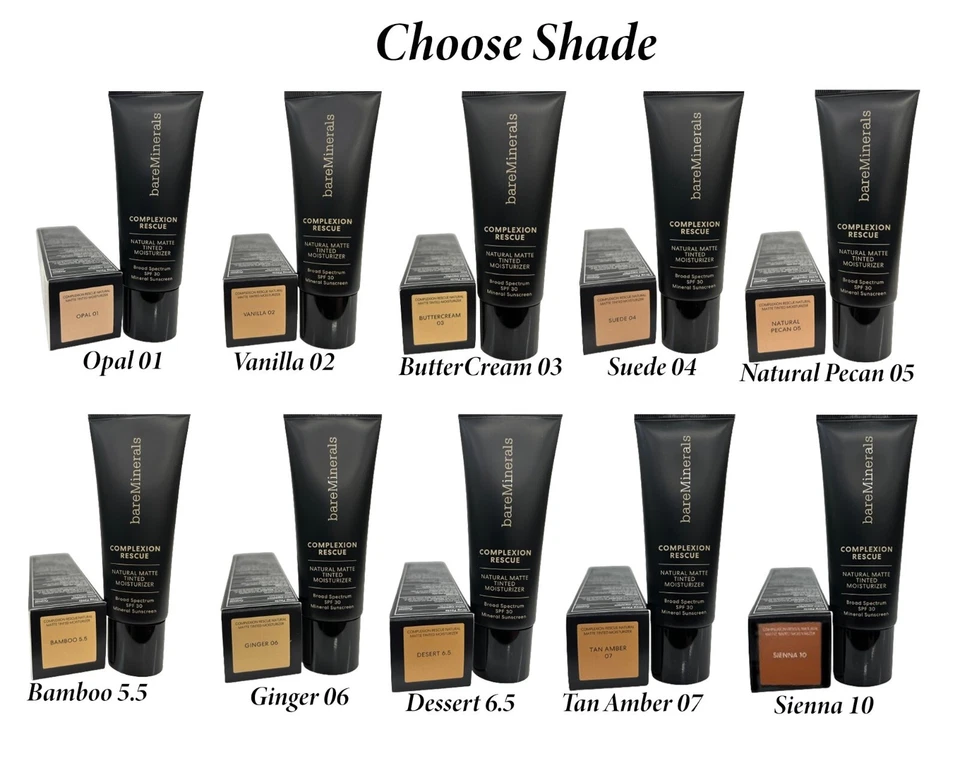 bareMinerals Complexion Rescue Matte Tinted Moisturizer SPF 30 -Choose Shade - Image 1 of 1