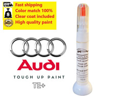For AUDI LZ9Y PHANTOMSCHWARZ Touch up paint pen with brush (SCRATCH REPAIR)