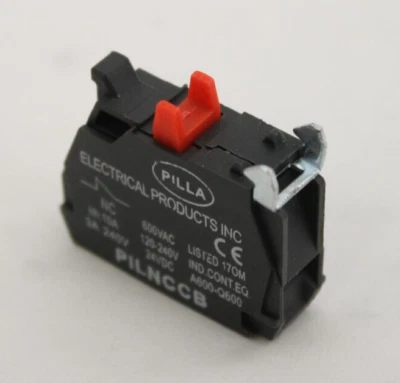 Pilla PILNCCB Normally Closed Contact Block (New, No Bag)