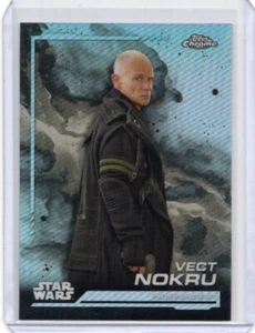 2024 Topps Star Wars Chrome #75 Vect Nokru Refractor - Bild 1 von 2