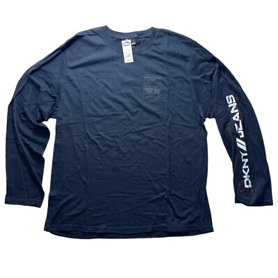 Dkny Jeans Navy Long Sleeve Sweatshirt Unisex Adult Men's Size 2XL VTG Pullover - Image 1 of 4