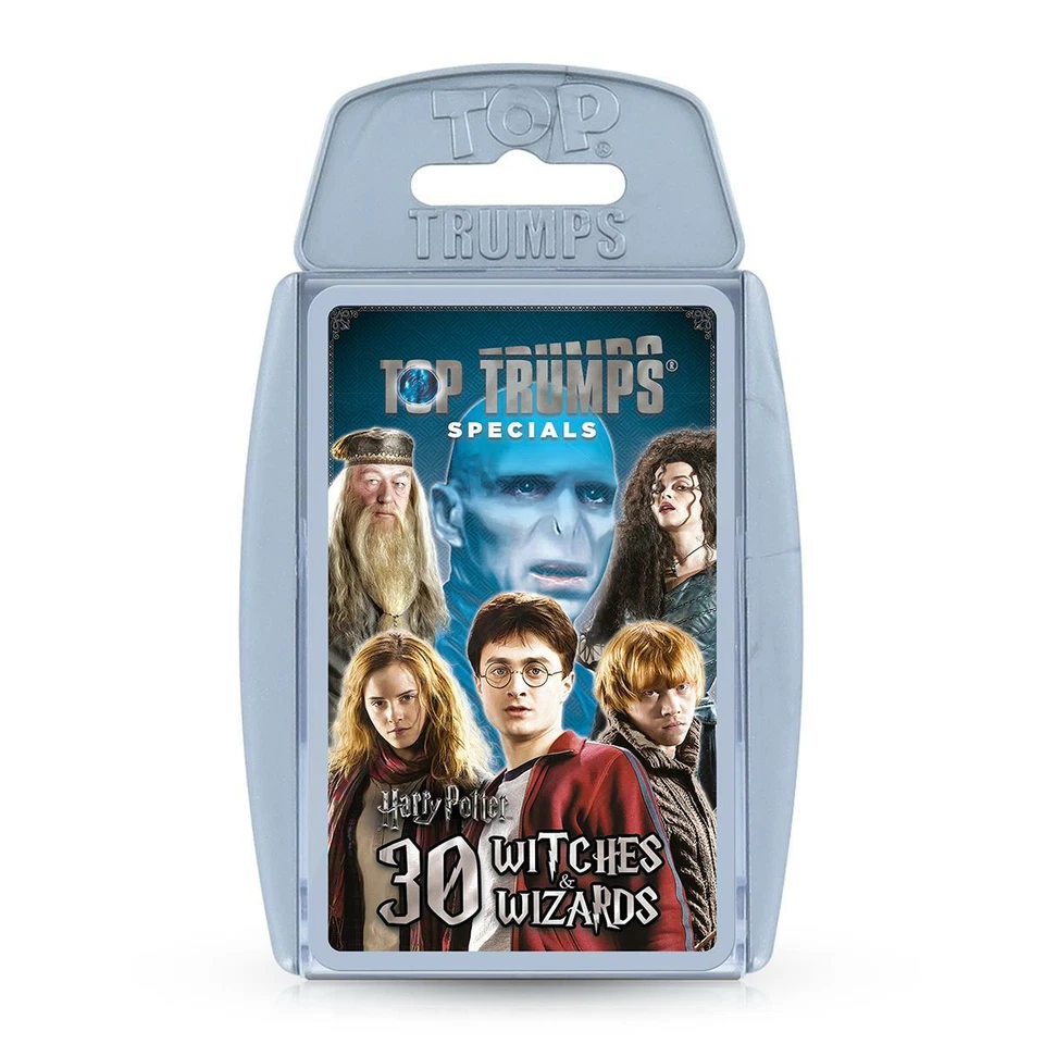 Harry Potter 30 Witches and Wizards Top TRUMPS Specials Card Game