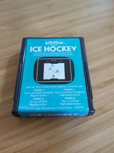 Ice Hockey (Atari 2600, 1981) By Activision  | 2600+ 7800+ Retron 77 - Picture 1 of 2