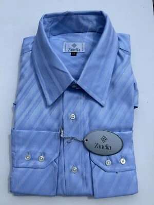 Vestido Zanella Botón Frontal Manga Larga Talla 17 R 100% Algodón Foto 1 de 3