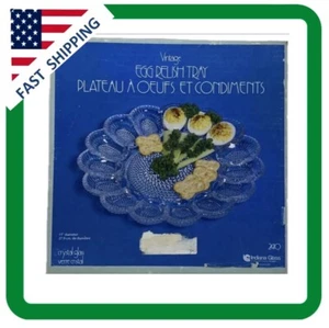 Indiana Glass Company Vintage Egg Relish Tray - Picture 1 of 4