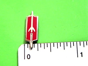 OLDSMOBILE Rocket cutout - hat pin , lapel pin , tie tac , hatpin GIFT BOXED - Picture 1 of 6