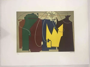 Man Ray Litografia off set cm 50x65 Firma su lastra con certificato - Imagen 1 de 13