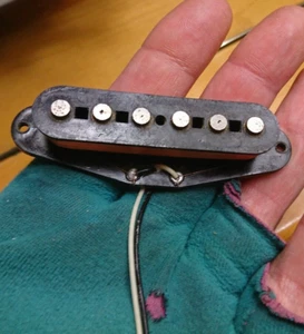 80s vtg Fender Dan Smith collector's series gold stratocaster neck pickup X-1 X1 - Picture 1 of 20