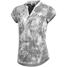 Under Armour Threadborne Course Print Polo White Medium