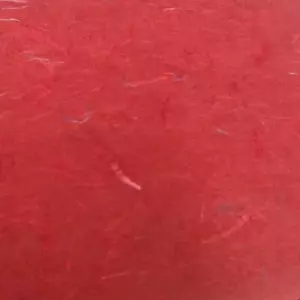 10 67x47cm sheets FINE MULBERRY TISSUE 25gsm RED + COLOURED STRANDS acid free - Picture 1 of 2