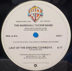 12" Single-Marshall Tucker Band-Last Of The Singing Cowboys/ Like The Wind BX10 - Bild 1 von 2