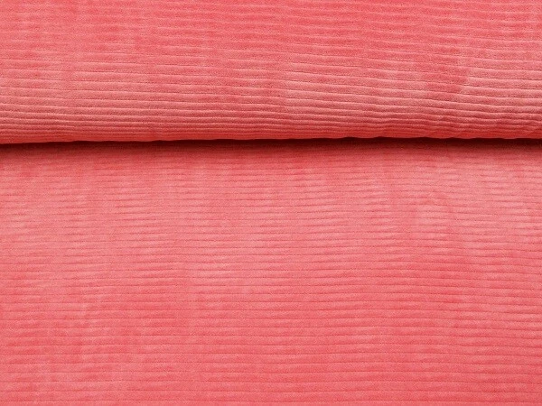 0,50 Meter Jersey Feinstrick Breitcordoptik 0,50 cm Rippe uni  Stoff Ve 07077 - Bild 1 von 1