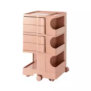 NNEDSZ Bedside Table Side Tables Nightstand Organizer Replica Boby Trolley 5Tier - Picture 1 of 10
