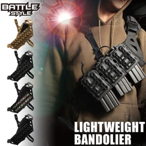 LayLax Airsoft Battle Style Lightweight Bandolier series Upper Body Equipment - Picture 1 of 15