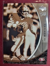 Joe Montana /2499 - 2004 Upper Deck Sweet Spot #111 San Francisco 49ers NFL Card