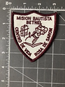 Vintage Mision Bautista Bethel Aufnäher Centro De Vida Rosa Saron Las Vegas Nv - Bild 1 von 1