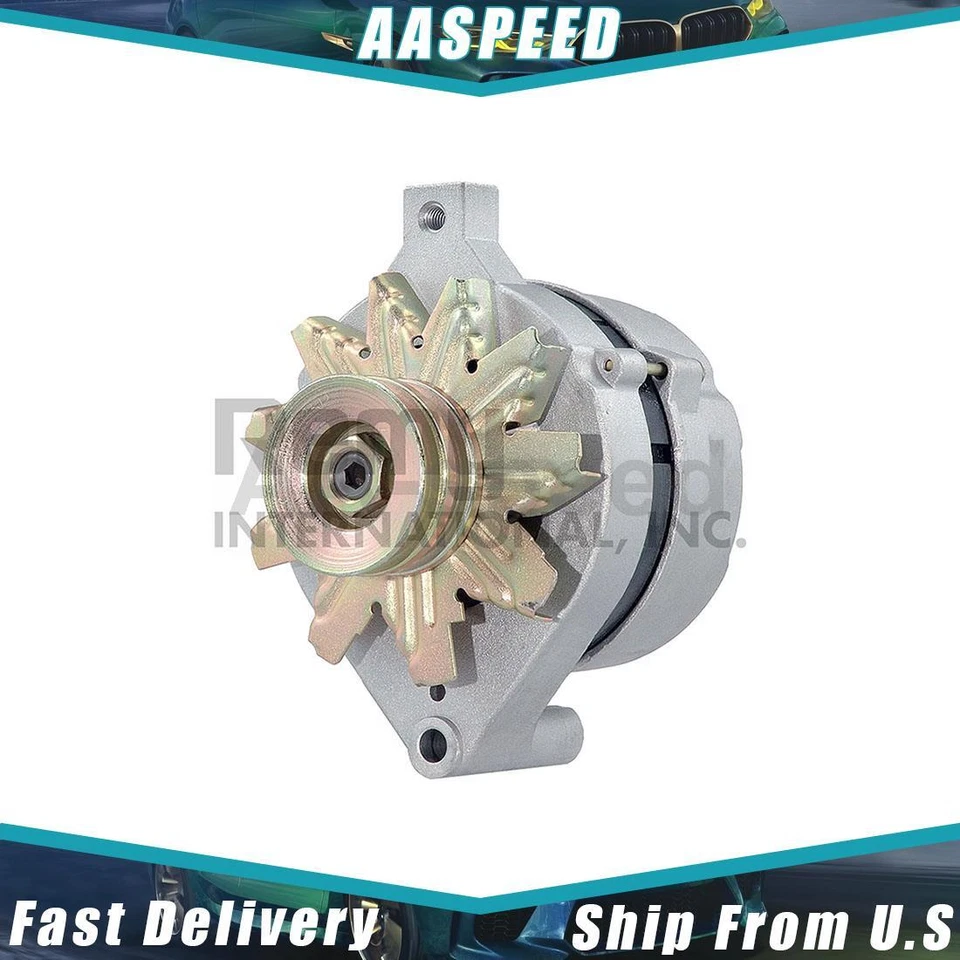 Alternator  Remy For 1962 1963 1983 1984 1985 1986 1987 1988 1989 Ford F-350 - Image 1 of 4