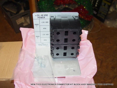 NEW TYCO ELECTRONICS CONNECTOR KIT BLOCK ASSY 849025531 FREE SHIPPING! - Image 1 of 4