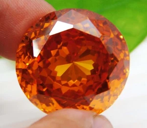 Certified 120.81 Cts Natural Round Cut Cambodian Neon Yellow Zircon Loose Gems - Picture 1 of 7