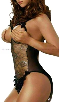 Body ouvert offen sexy Hardcore Porn Bodysuit String Tanga Porno geiler XXX Slip - Bild 1 von 4