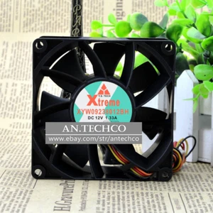 1 pcs New XYW09238012BH 9038 12V 1.33A 9CM 4-wire projector cooling fan - Picture 1 of 5