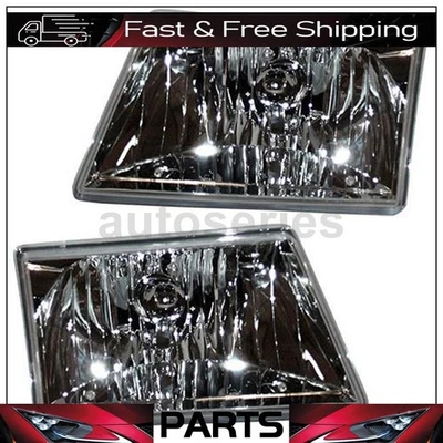 Conjunto de faros izquierdo derecho para Mazda B2300 2001-2010 2 piezas Foto 1 de 3