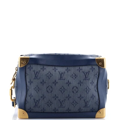 Bolso baúl Louis Vuitton suave monograma denim Foto 1 de 4