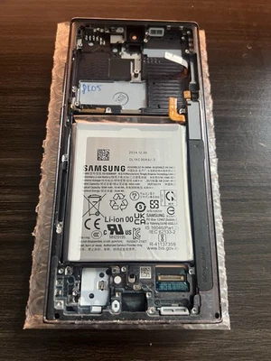 OEM Samsung Galaxy S22 Ultra Screen CrackedGlass Good LCDBlemishREAD Description - Image 1 of 4