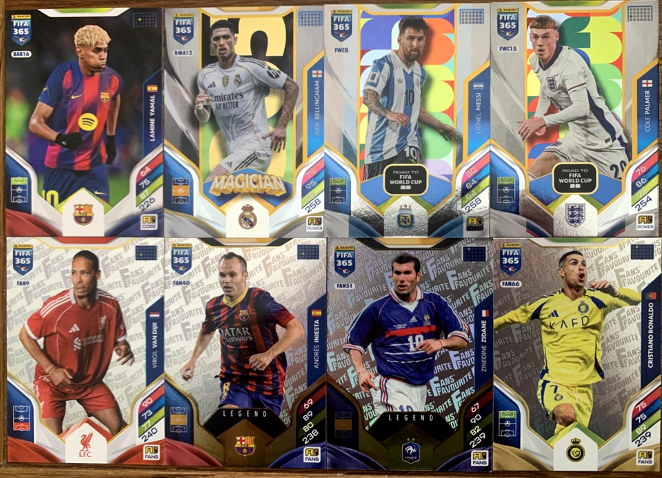 FIFA 365 2026 Panini Adrenalyn xl ATM BAR RMA FWC FAN  2025/26 - Image 1 of 1