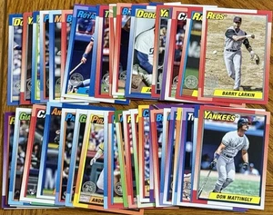 (54) 2025 Series 1 & 2 Topps 1990 Baseball Insert Lot Ohtani Sandberg Mattingly - Picture 1 of 2