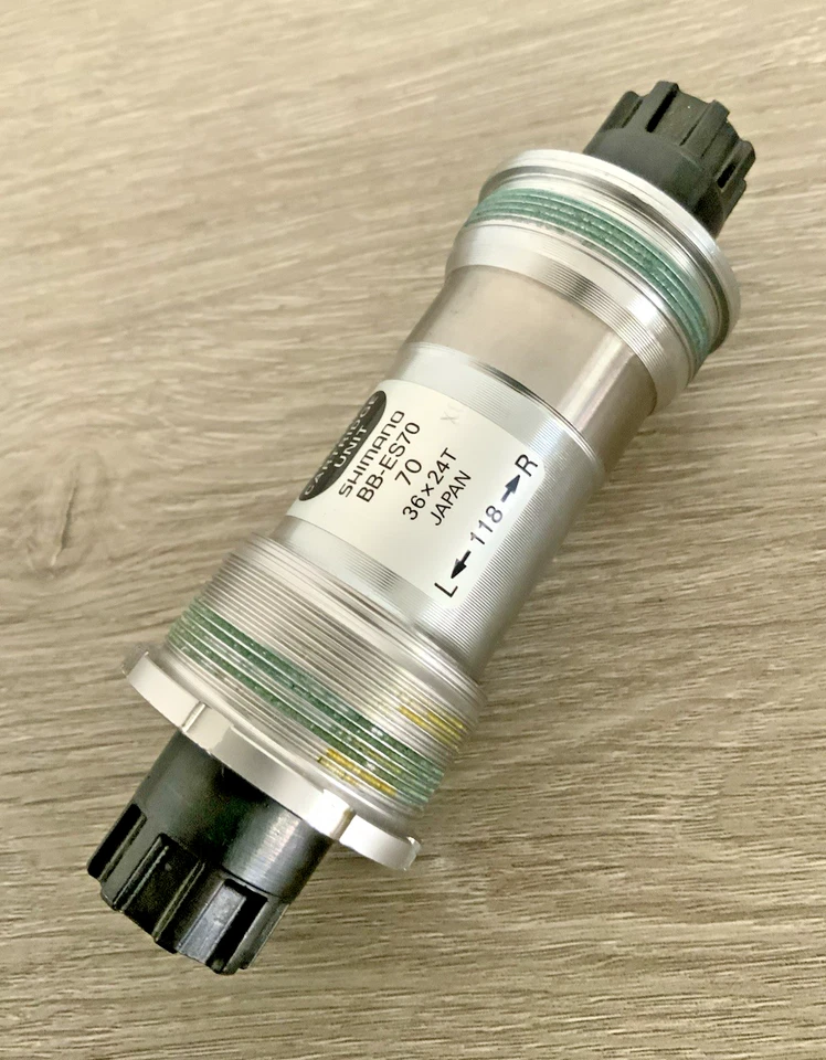 SOPORTE INFERIOR SHIMANO OCTALINK V2 BB ES70 ITALIANO ROSCADO 70-118 MM NUEVO Foto 1 de 1