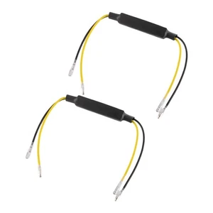 2pcs Resistor Turn Signal Decoders for Motorcycle Motorbike LED Indicators - Picture 1 of 5