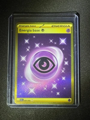 Carta Pokèmon ENERGIA BASE Gold Segreta Iper-rara 207/165 Pokemon 151 ITA NM - Immagine 1 di 2